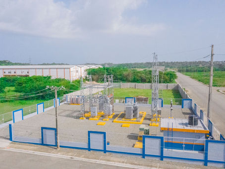 Inauguran subestación eléctrica en la zona franca SDO en República Dominicana