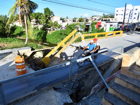 MOPC construye puente de comunicación en la provincia de Altagracia, República Dominicana