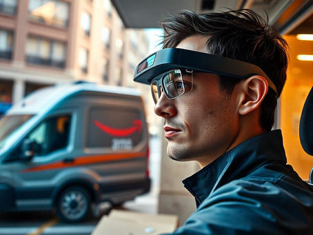 Amazon desarrolla gafas inteligentes que guiarán a repartidores en tiempo real