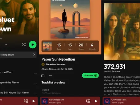 Spotify, IA y música sin alma: el enigmático caso de The Velvet Sundown