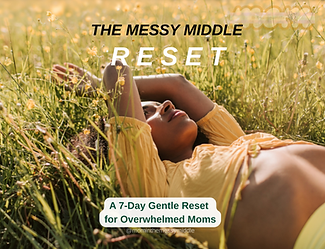 photo of 7-Day Gentle Reset for Overwhelmed Moms pdf