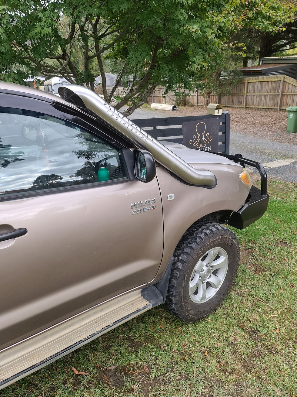 Thumbnail: Toyota - N70 Hilux - 4" Stainless Snorkel