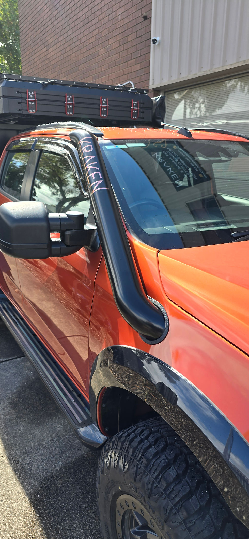 Thumbnail: Isuzu - Dmax (2021-Current) - 4" Stainless snorkel