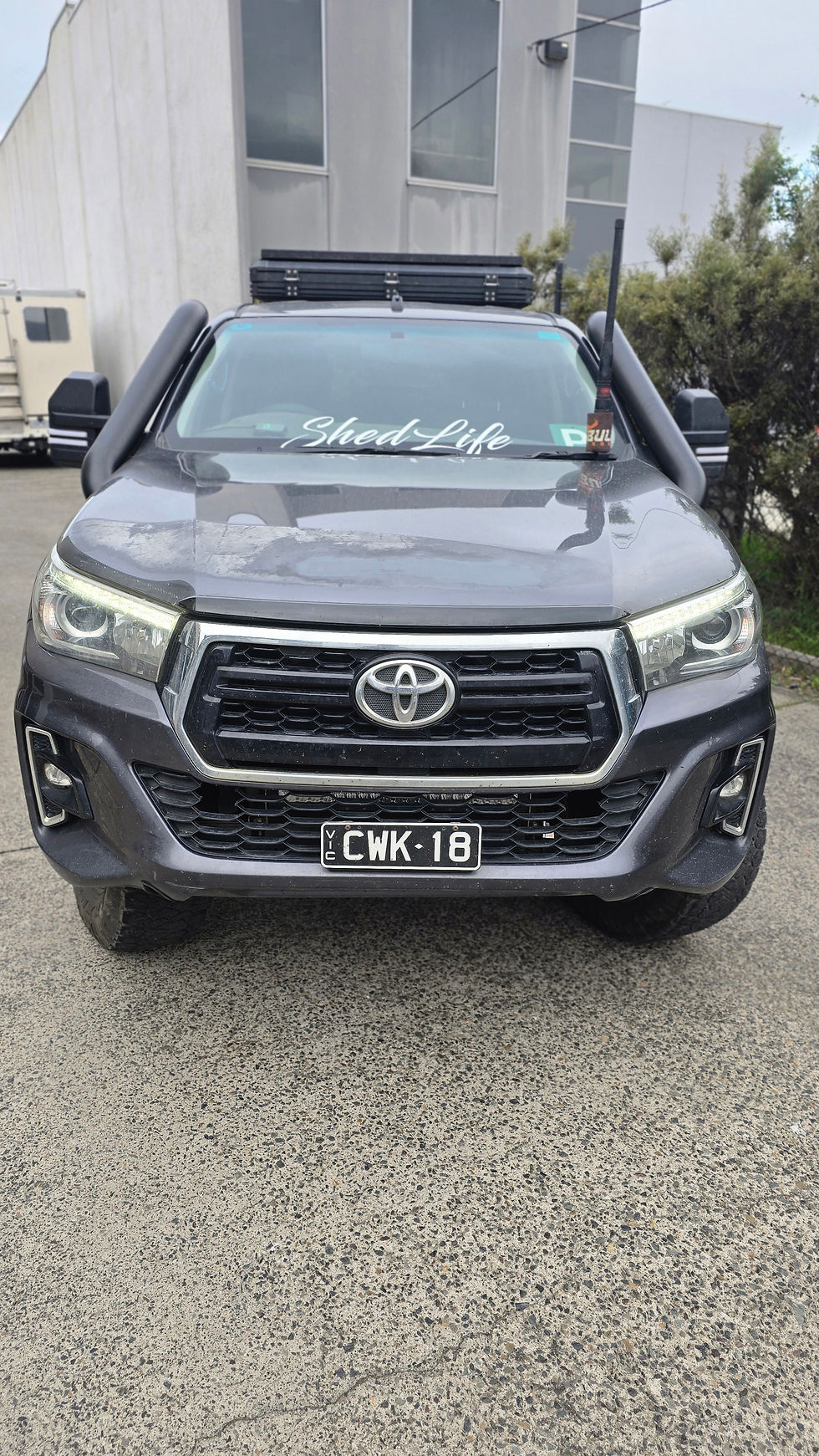 Thumbnail: Toyota - N80 Hilux - Dual Short Entry Snorkel and airbox combo.