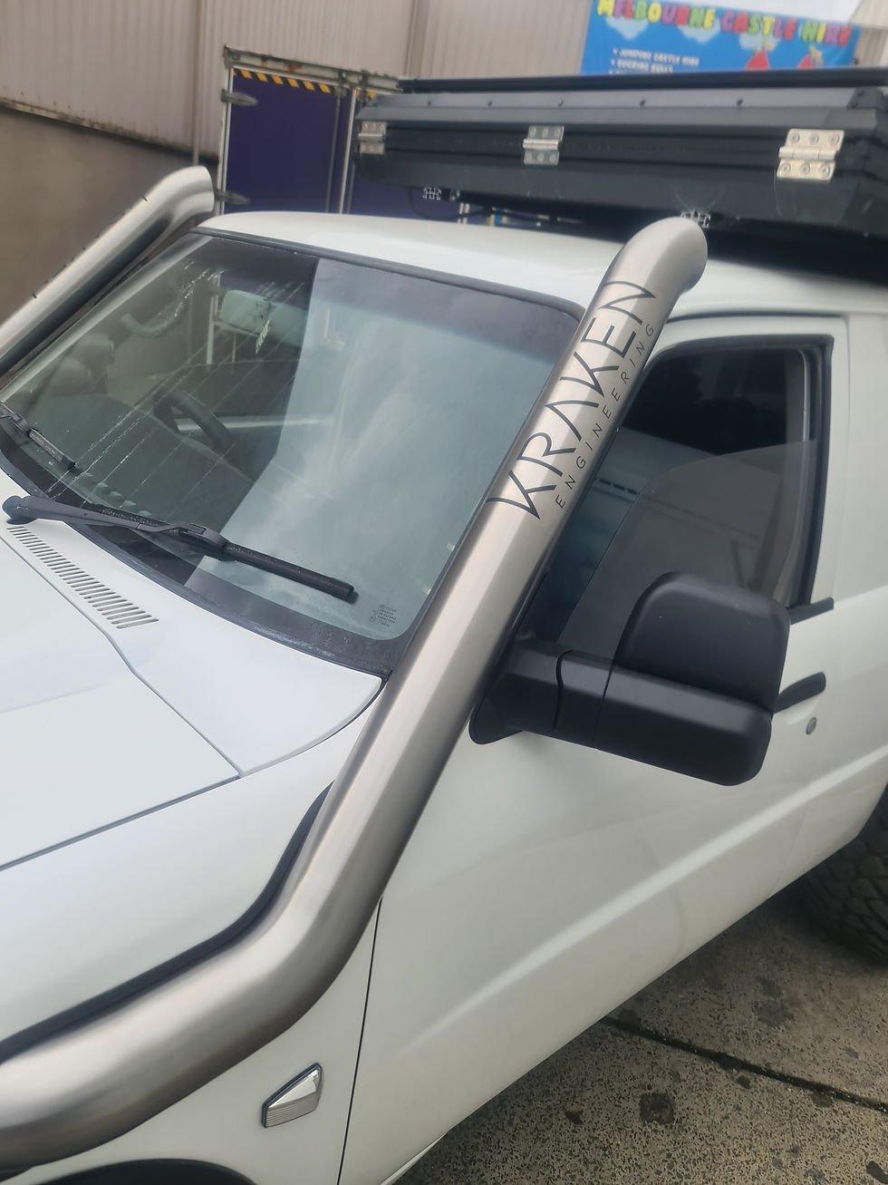 Thumbnail: Nissan - GU Patrol - S1-3 - Dual 4" Stainless snorkel