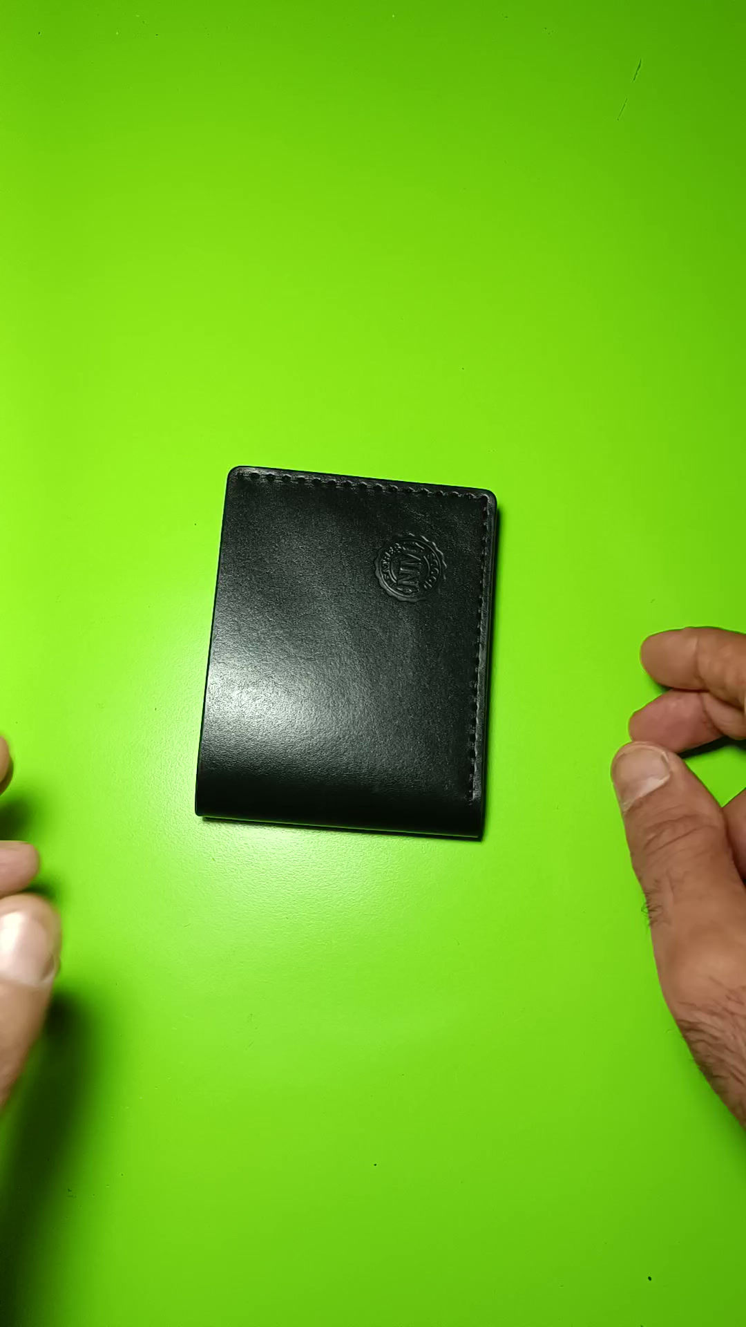 Vejetal Deri Bifold Cüzdanı