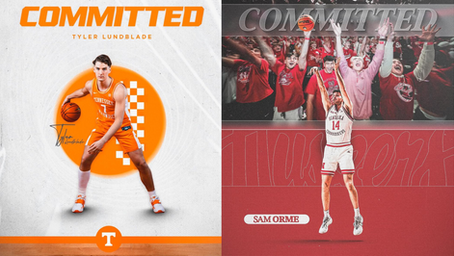 Lundblade to Tennessee, Orme to Nebraska