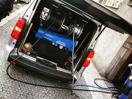 Tlakové čištění odpadů