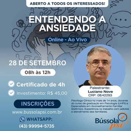 Curso - Entendendo a Ansiedade