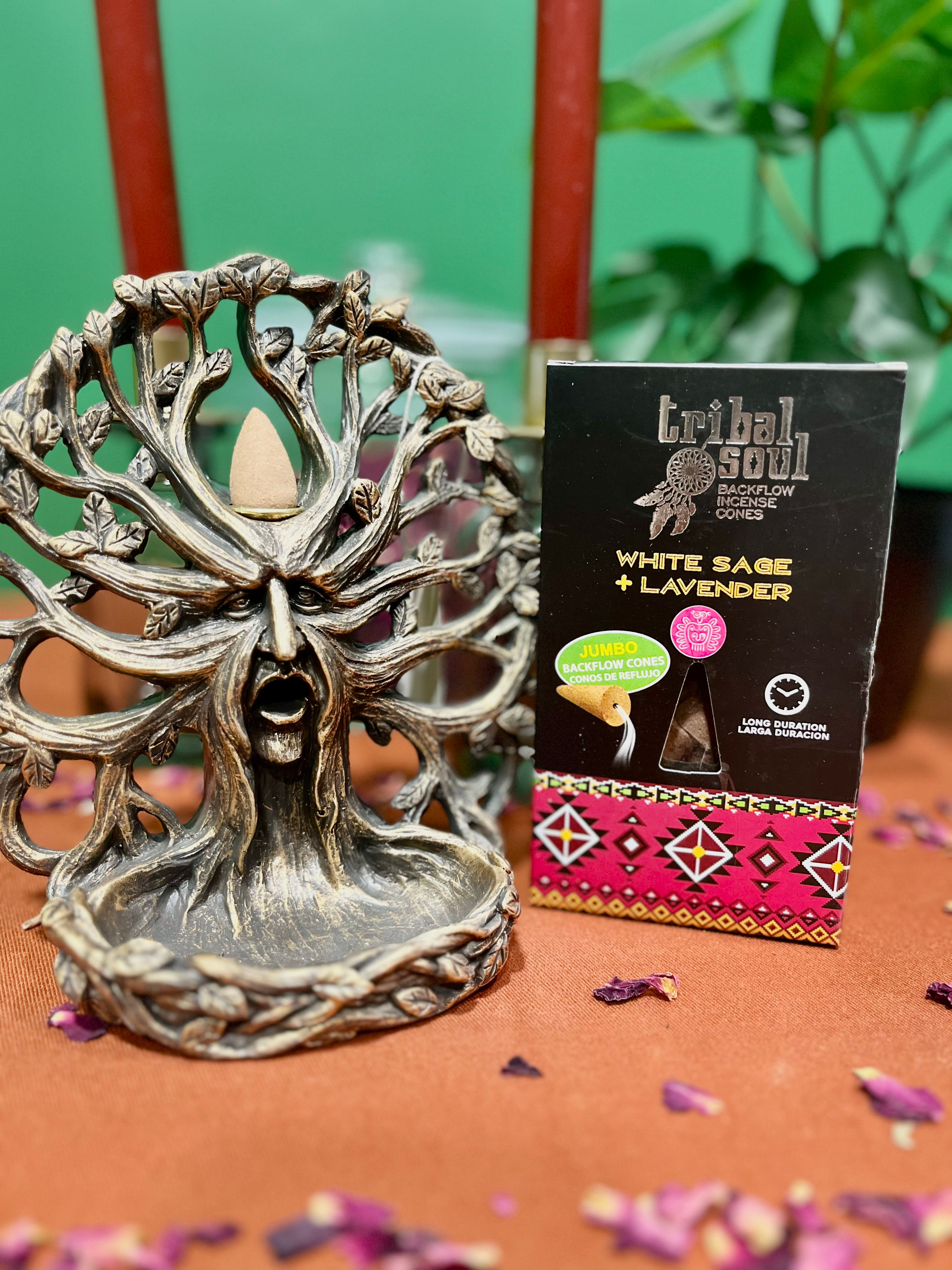 Encens cône sauge et lavande - Tribal soul