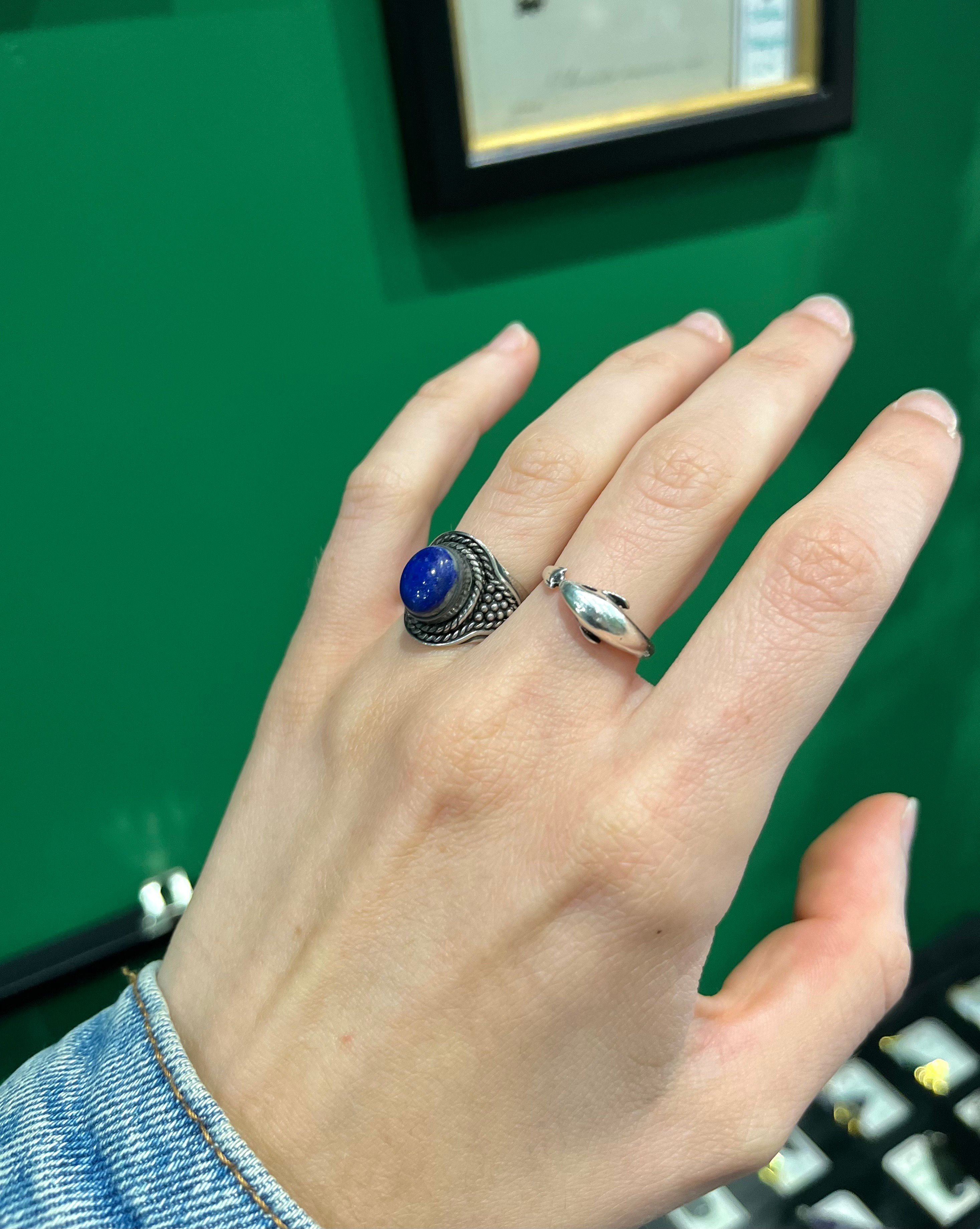 Bague lapis lazuli