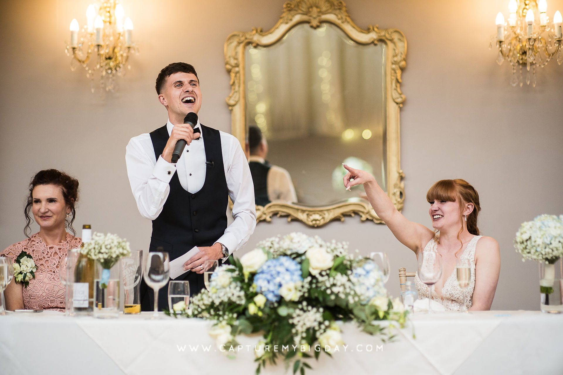 groom making his speech