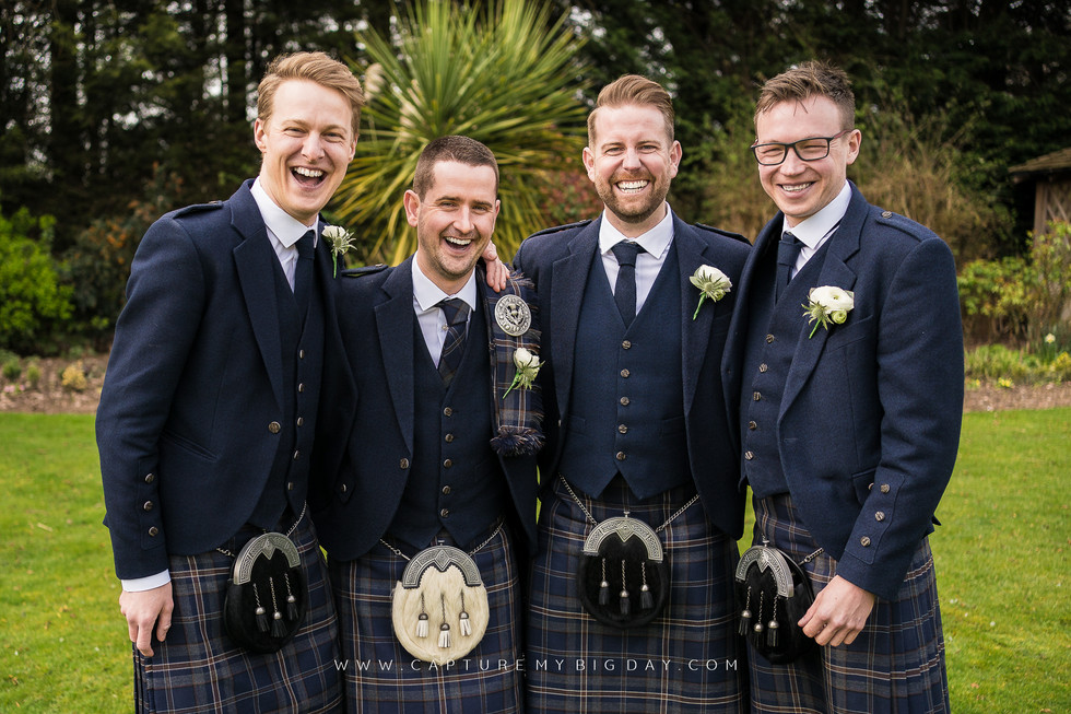 grooms men in photograph