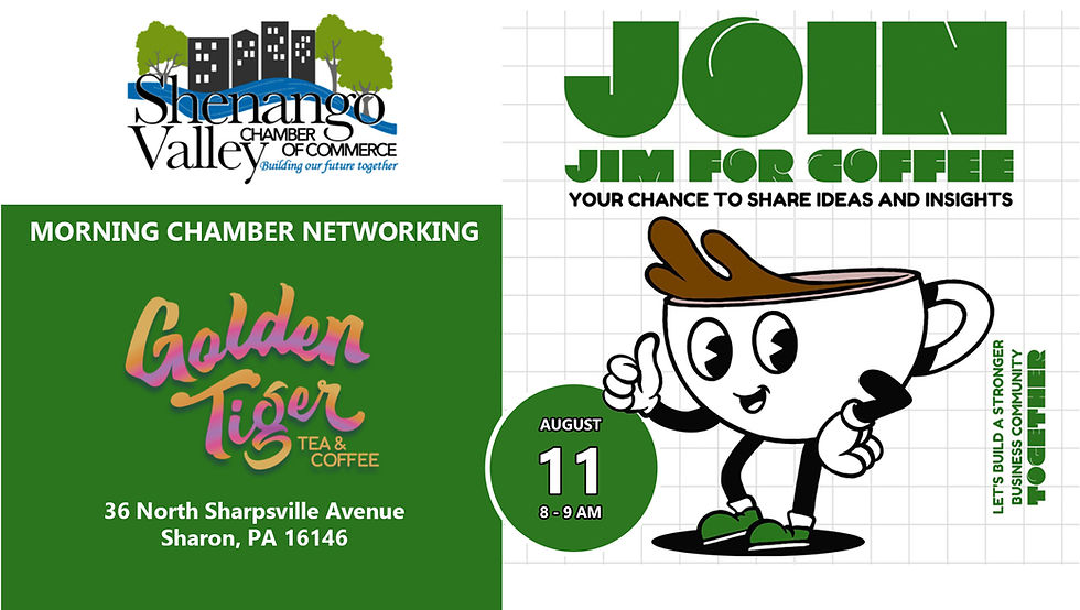 Join Jim For Coffee: August 11th, 2026