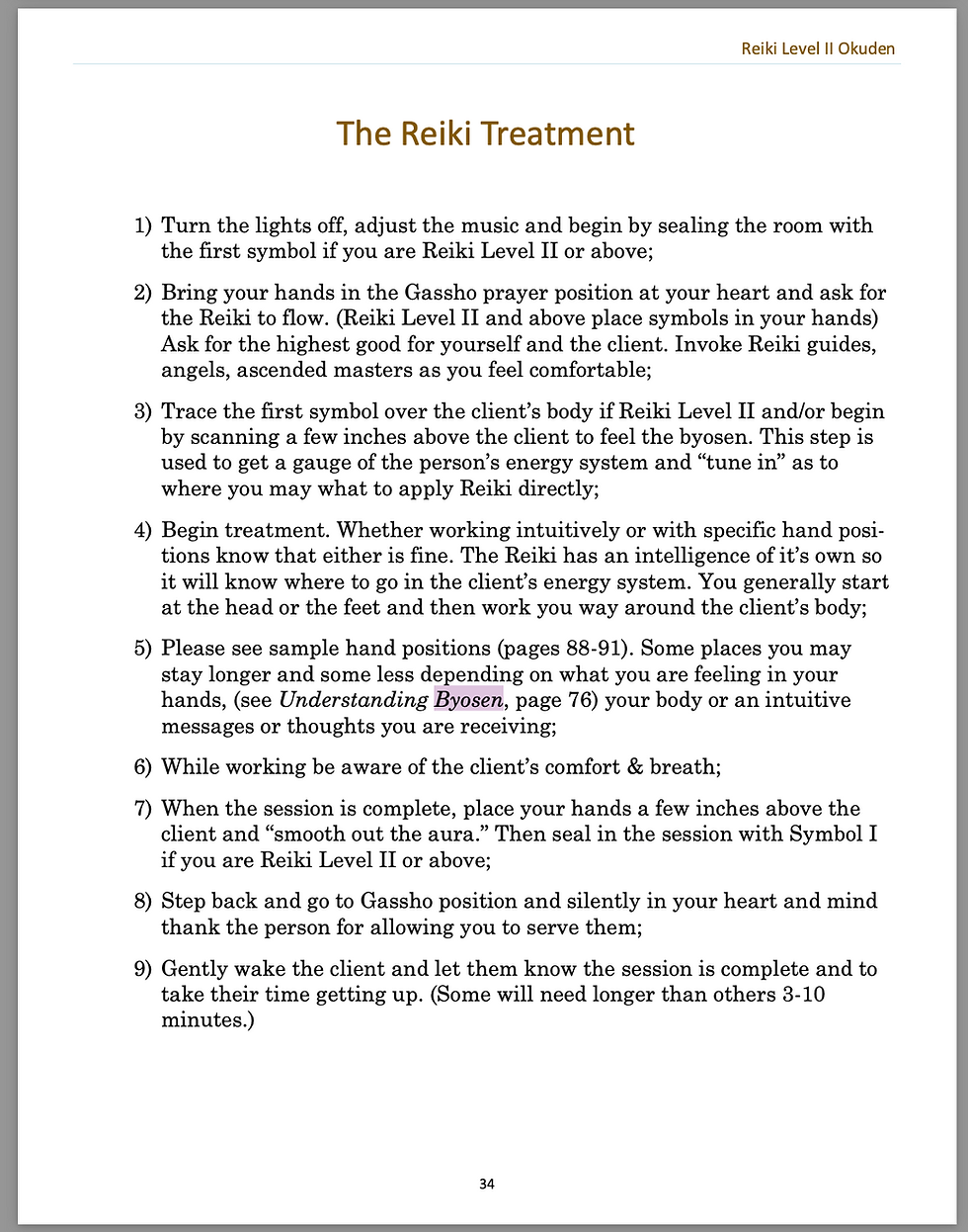 Thumbnail: Reiki Level 2 Materials for Teachers