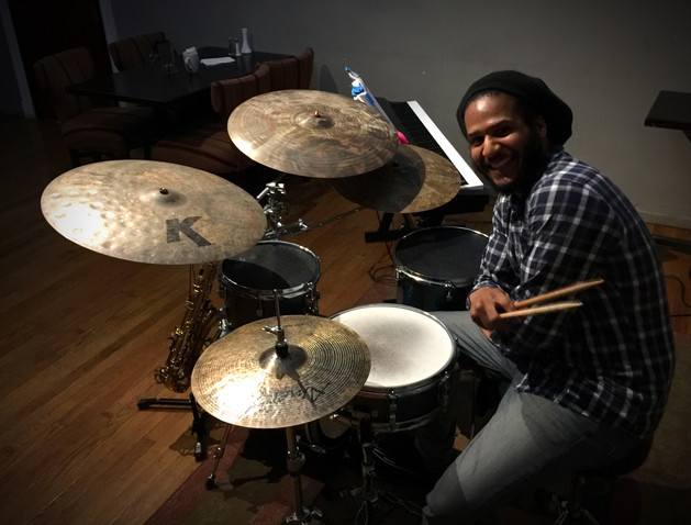 Joel Santiago with the Grombal