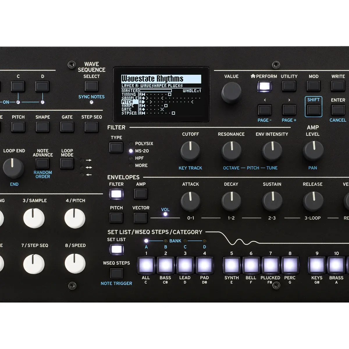 KORG WAVESTATE Module WAVE SEQUENSING SYNTHESIZER