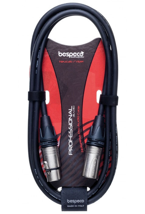 BESPECO NCMB1000 10METER XLR MALE TO XLR FEMALE CABLE