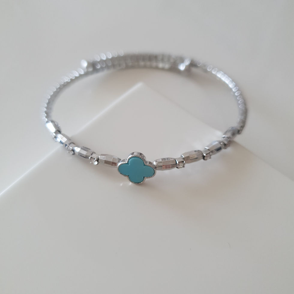 Thumbnail: Blue Clover Bileklik