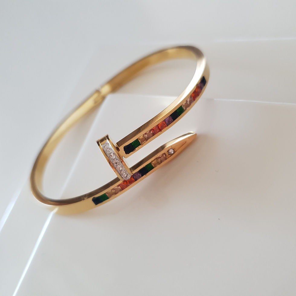 Thumbnail: CR Colorful Çivi Kelepçe Bileklik