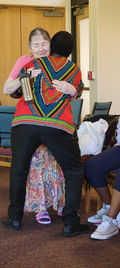 Image of women gathering at the GTW 2023 Annual Gathering