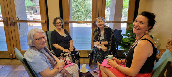 Image of women gathering at the GTW 2023 Annual Gathering