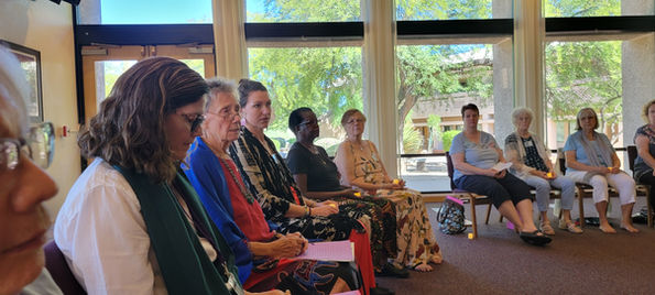 Image of women gathering at the GTW 2023 Annual Gathering
