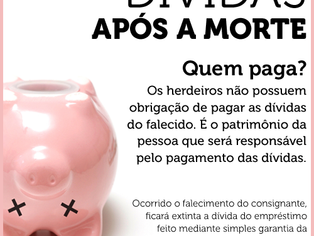 Dívidas após a morte, quem paga?