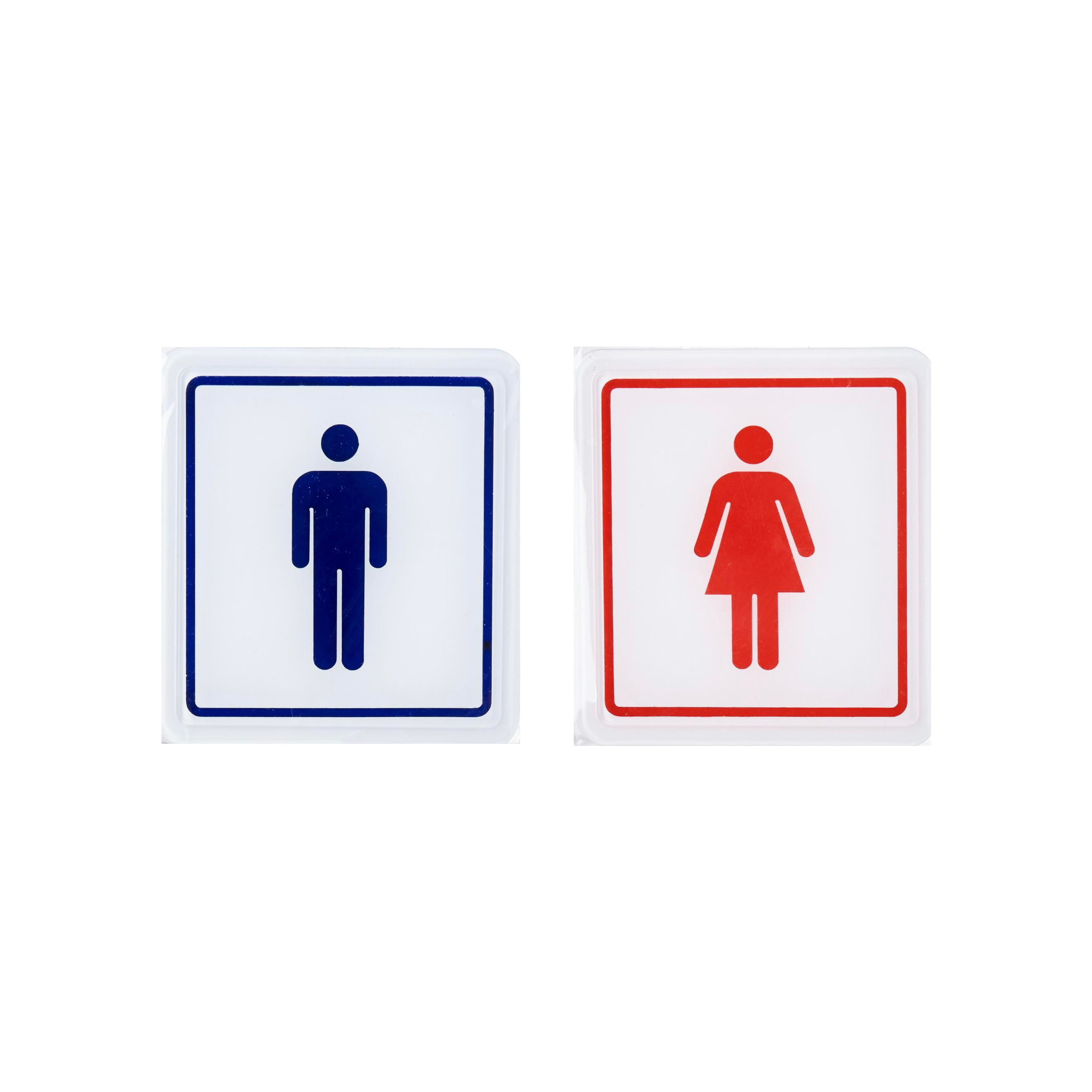Male and Female Toilet Signs