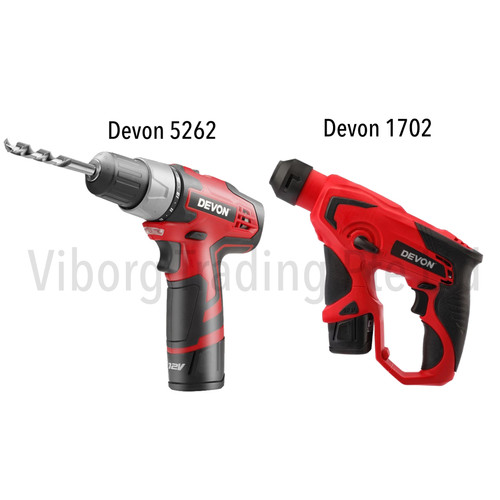 Devon 12V Cordless Rotary Hammer Combo Kit Trading