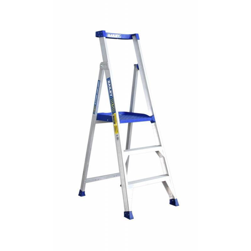 Bailey Alum Job Station Ladder (P150) (150kg) Side View