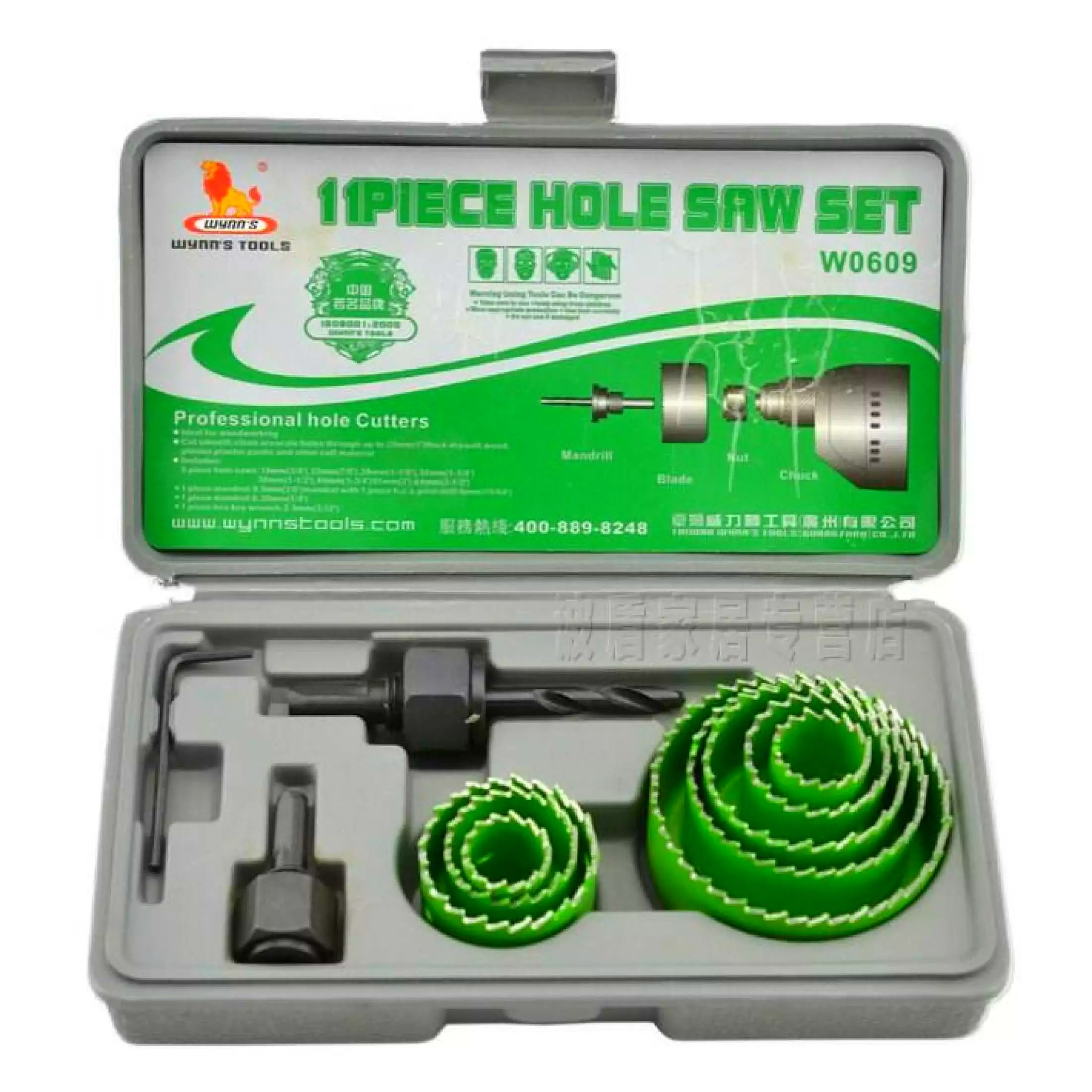 Wynns 11pcs Hole Saw Set (W0609)