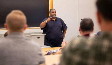 Officers engaged at diversity training sessions