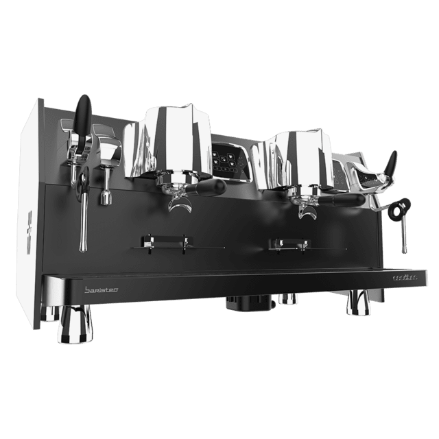 Miniatura: Baristeo Regina Máquina de café comercial: doble grupo, triple caldera