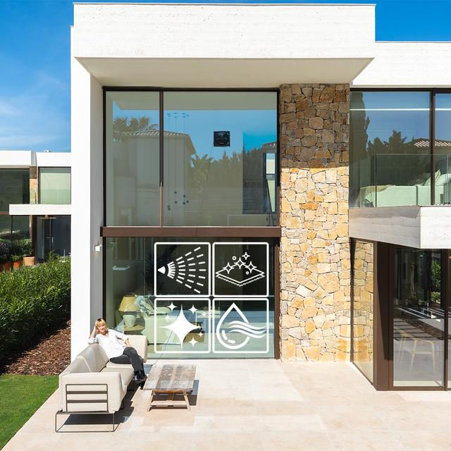 Miniatura: Conga Windroid 1490 TwerkingSpray Connected Robot limpiacristales 4 en 1