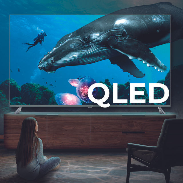 Miniatura: TV QLED V3+ series VQU30085+S Televisión QLED de gran pulgada con 85"
