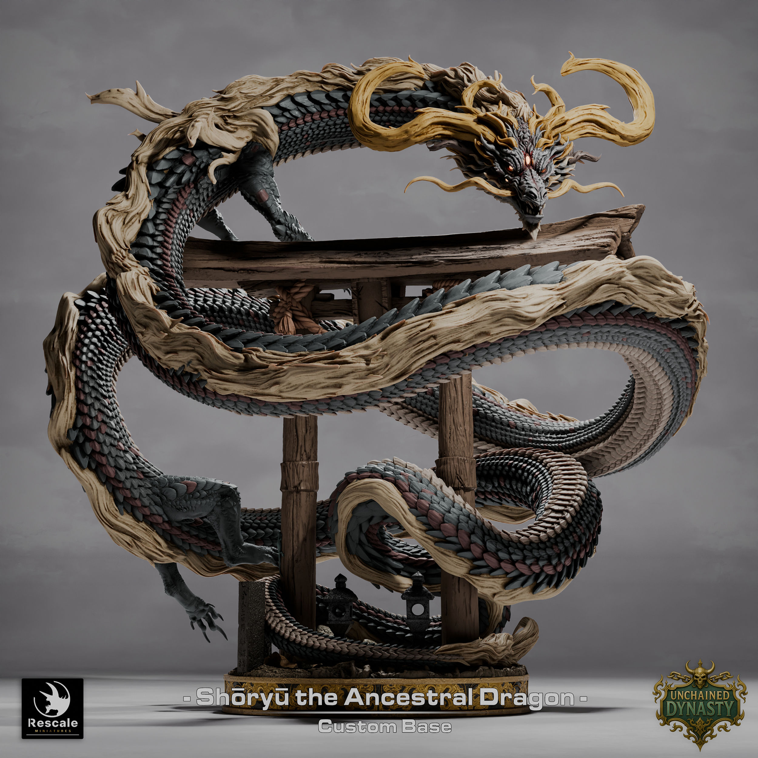 Samurai & Dragon Miniatures - Unchained Dynasty - Resin
