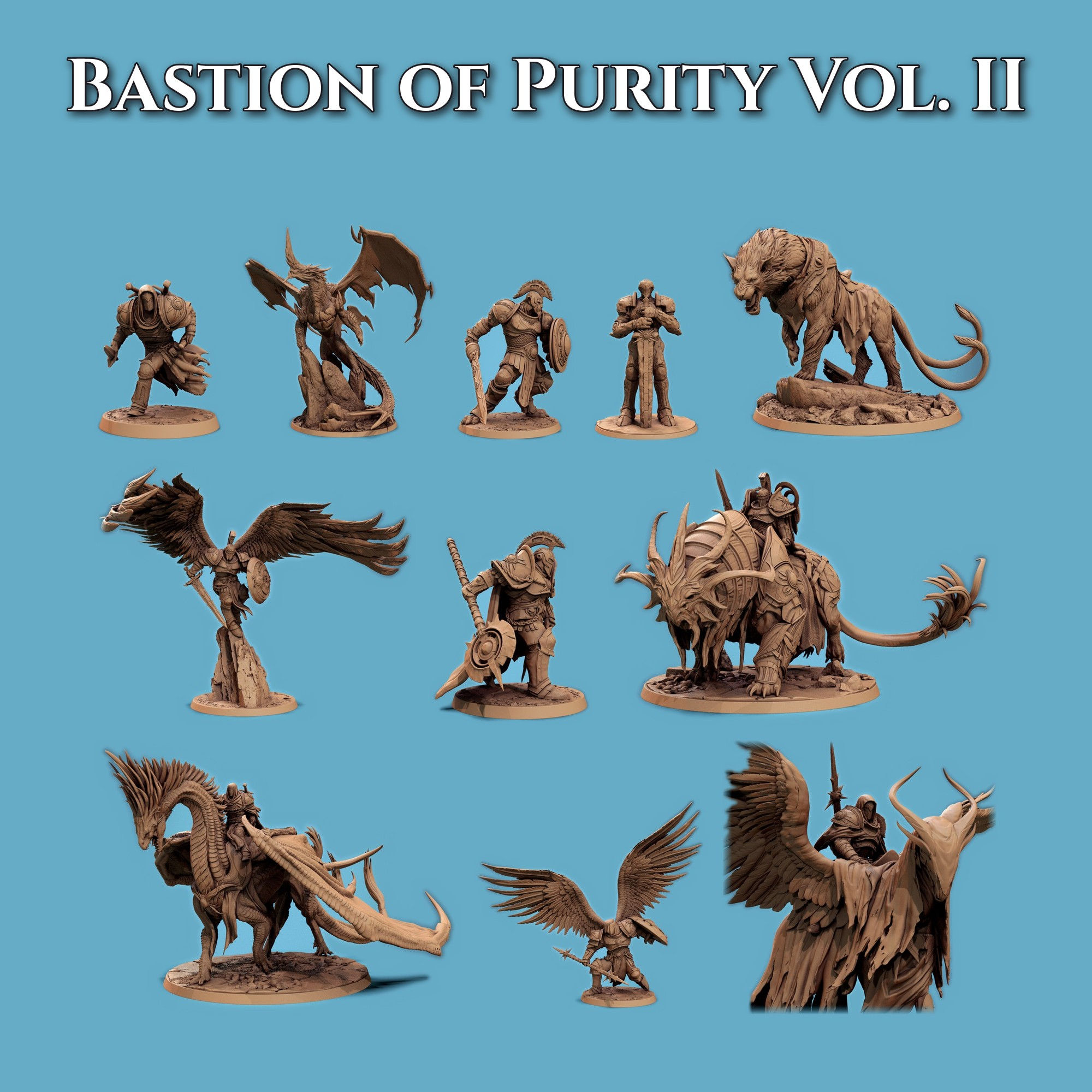 Celestial Army Miniatures - Bastion of Purity Vol II - Resin