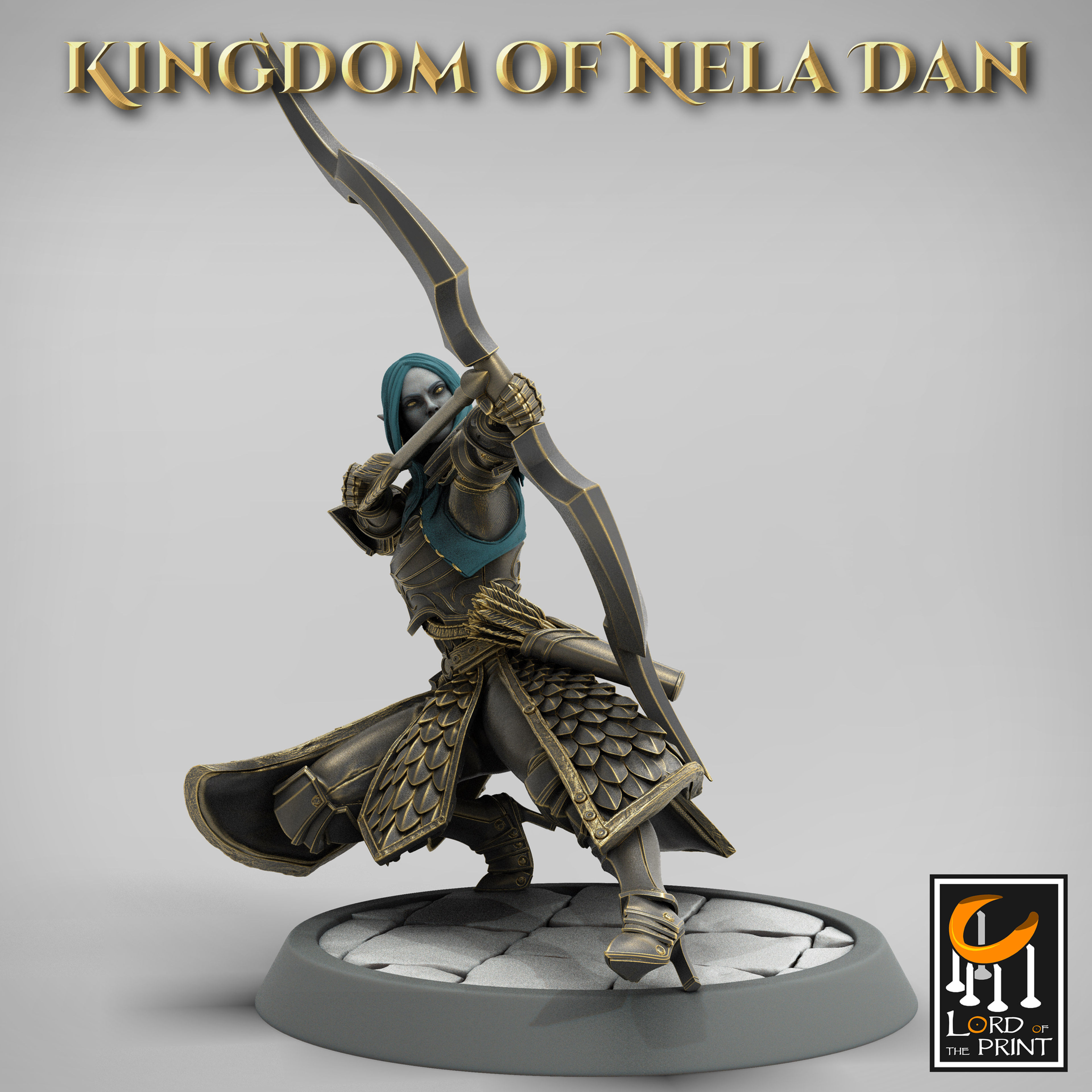 Elf Army Miniatures - Kingdom of Nela'Dan - Resin