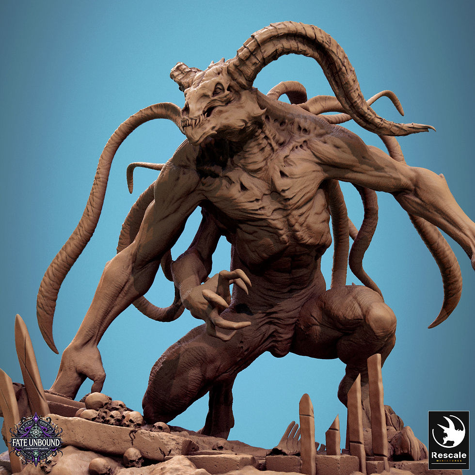 Thumbnail: Fiend & Monster Miniatures - Fate Unbound - Resin