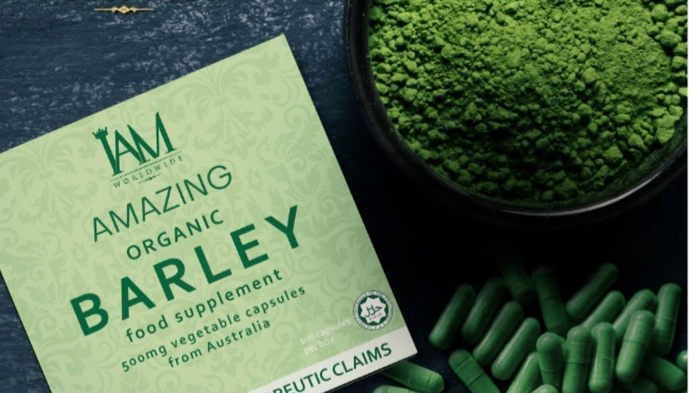 IAM Amazing Organic Barley Vegetable Capsule