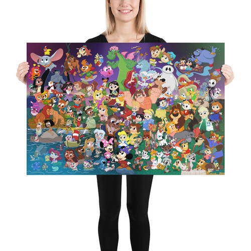 Disney Celebration Poster (Unframed) | Adrian Ropp - Story