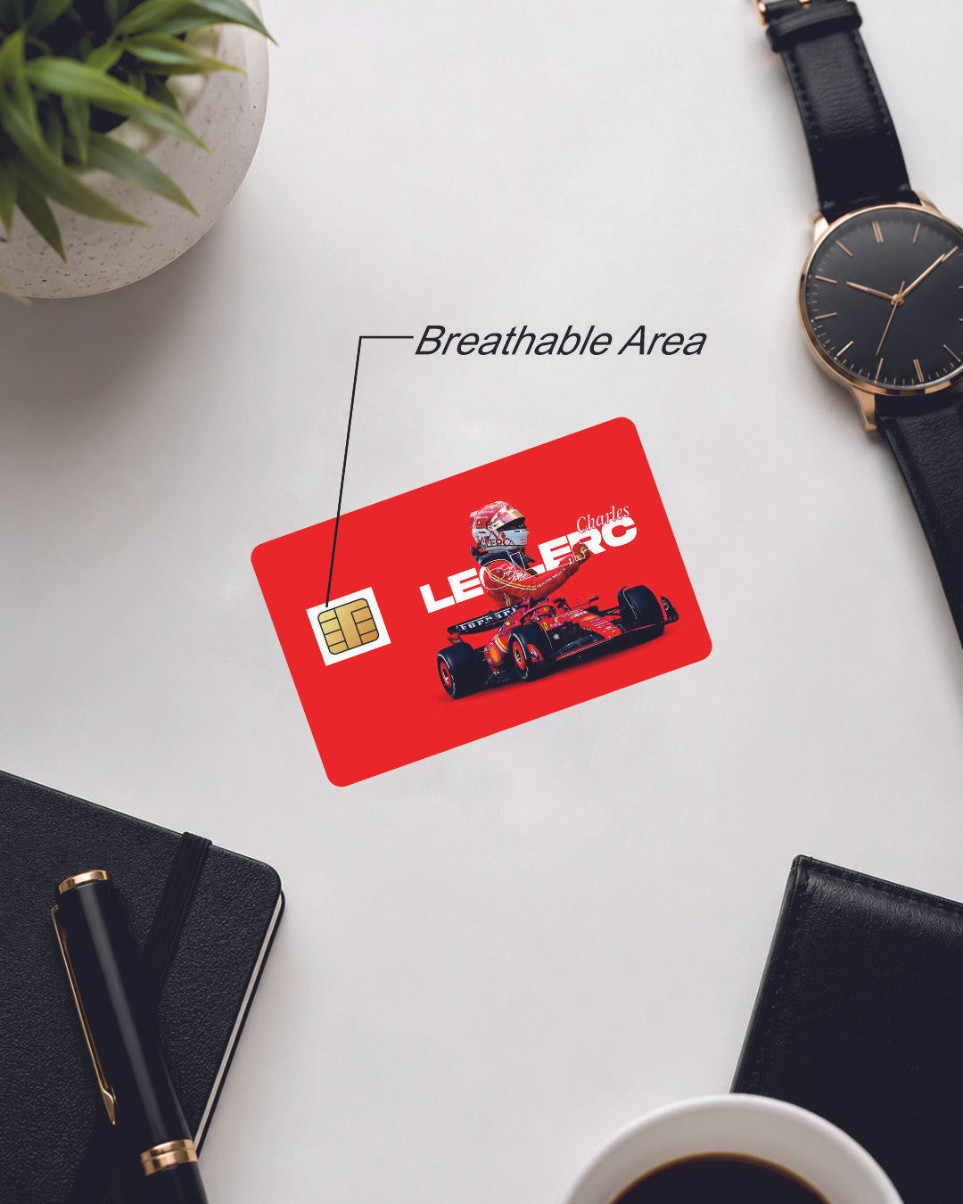 Charles Leclerc Card Skin