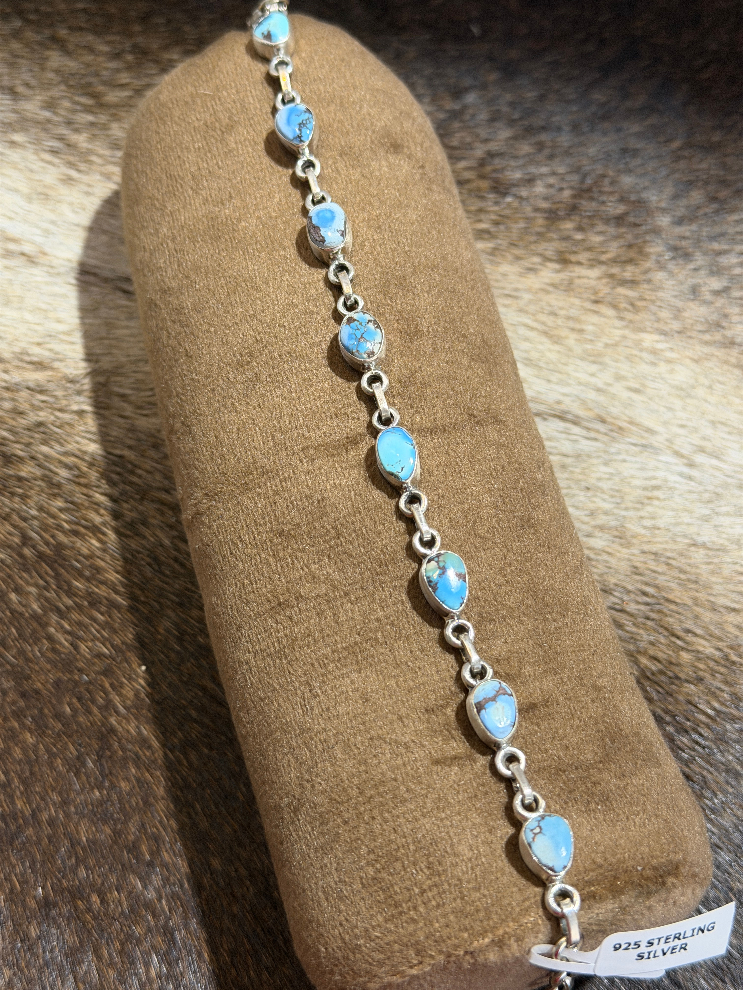 Sterling Silver Golden Hills Bracelet 7 1/4"