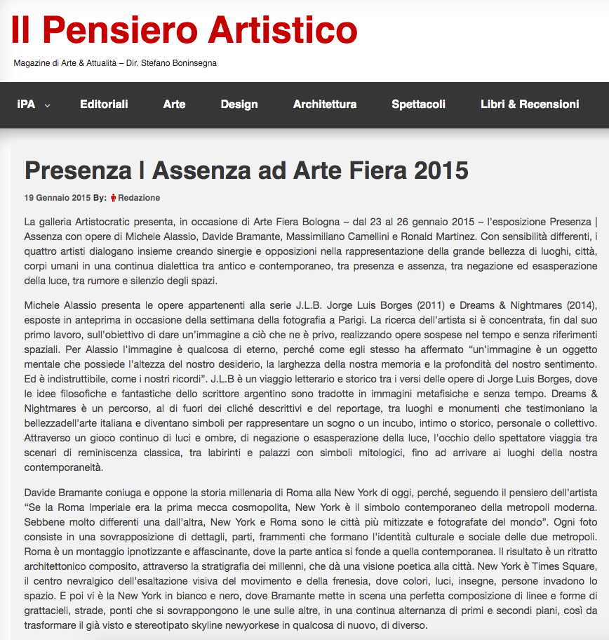 Il Pensiero Artistico