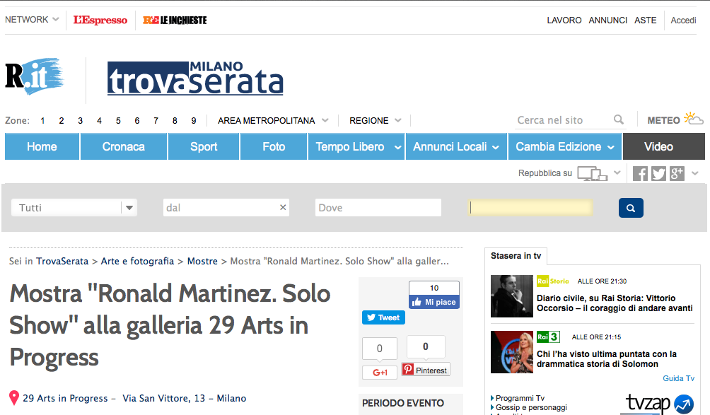 MILANO TROVASERATA