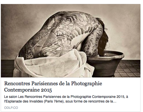 L'OEIL DE LA PHOTOGRAPHIE