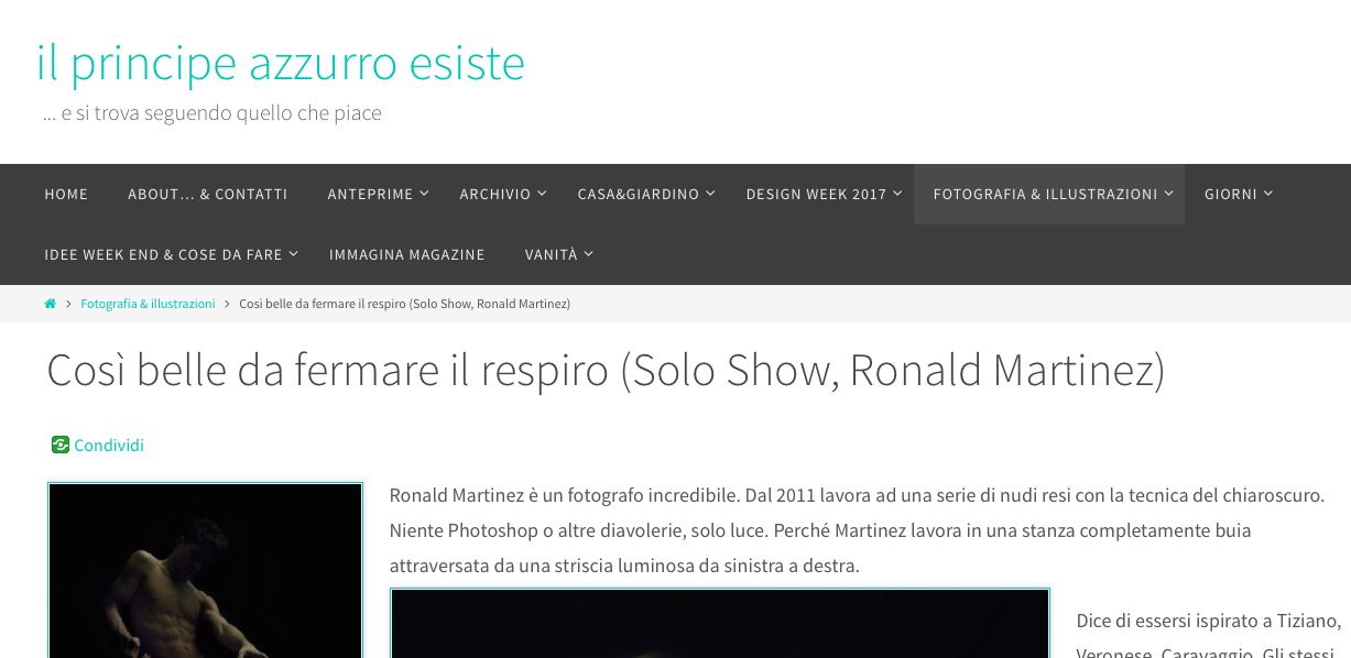 IL PRINCIPE AZZURRO ESISTE