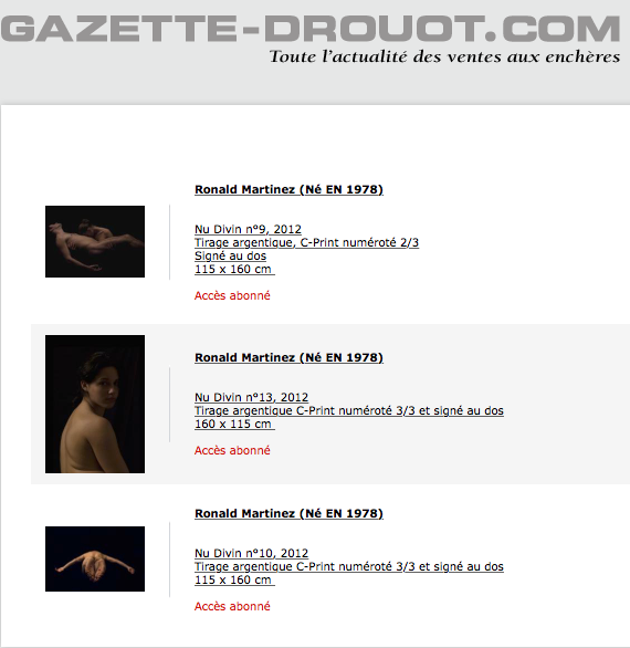 GAZETTE DROUOT