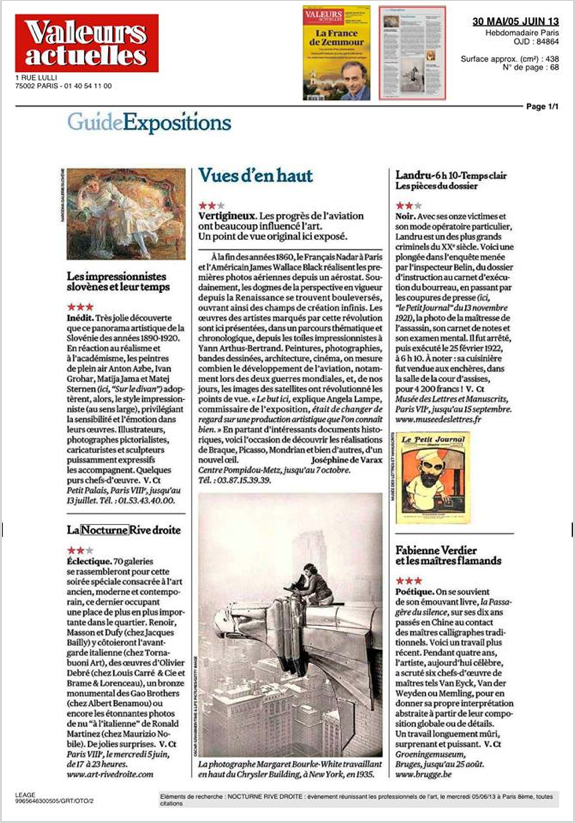 VALEURS ACTUELLES